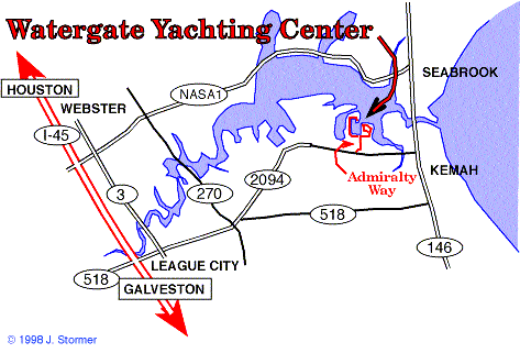 Map courtesy of Watergate Yachting Center